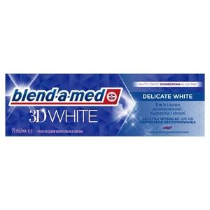 BLEND-A-MED 3D WHITE Pasta do zębów wybielająca Delicate White