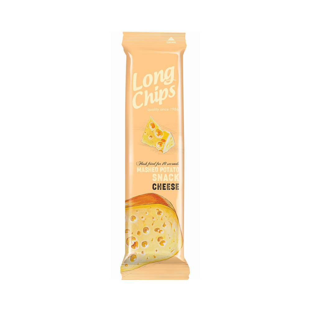 LONG CHIPS Chipsy ziemniaczane o smaku serowym 75g