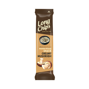 LONG CHIPS Chipsy ziemniaczane o smaku śmietany z grzybami 75g