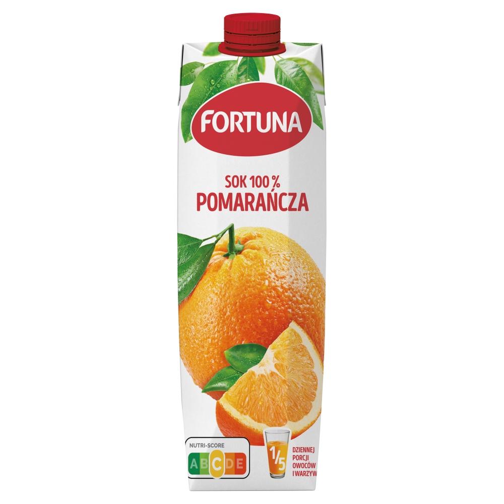 FORTUNA Sok 100% pomarańcza 1000 ml