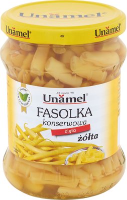 UNAMEL Fasola konserwowa żółta 440 g