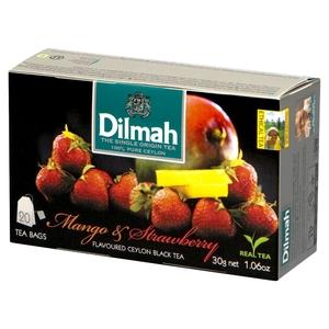 DILMAH Herbata aromat mango-truskawka 20 szt.