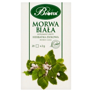 BIFIX Herbata ziołowa morwa biała 20x2g