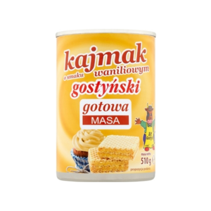 SM GOSTYŃ Kajmak masa krówkowa waniliowa 510g