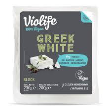 VIOLIFE Ser grecki biały wegański