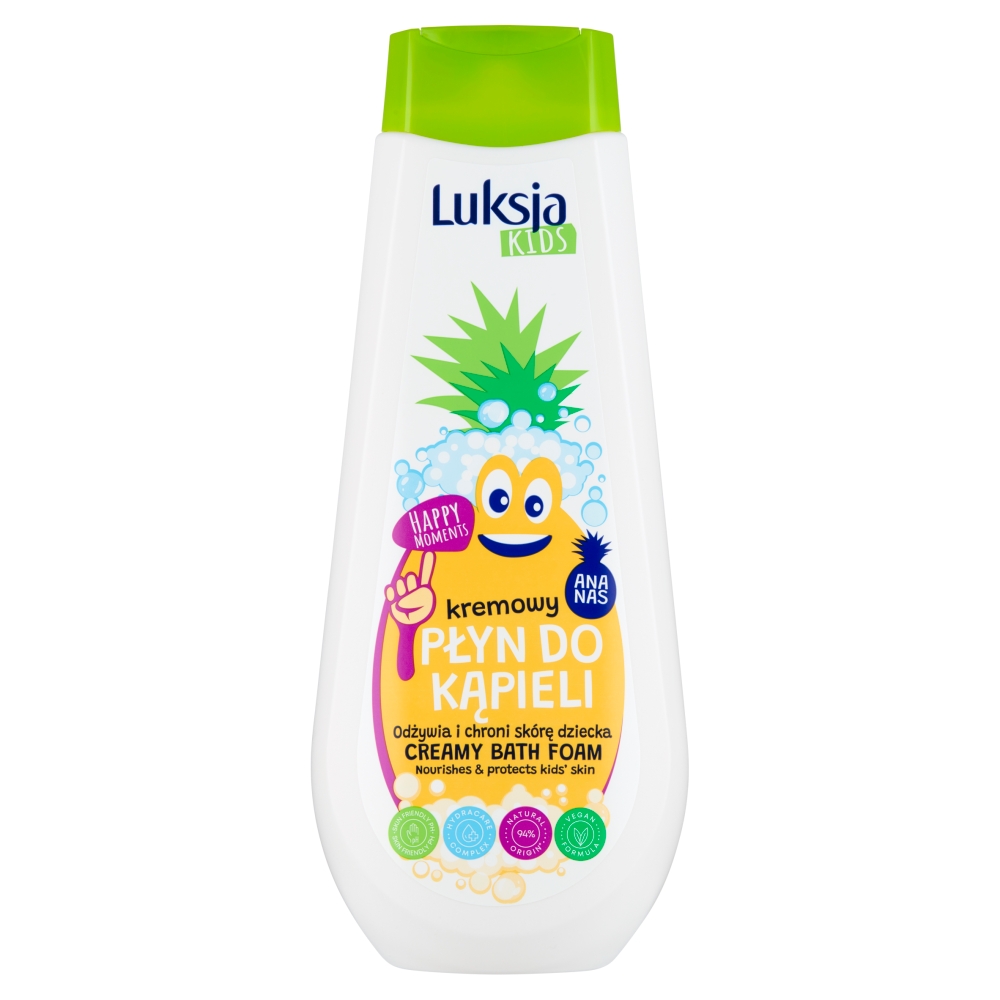 LUKSJA Płyn do kąpieli dla dzieci Ananas 750 ml