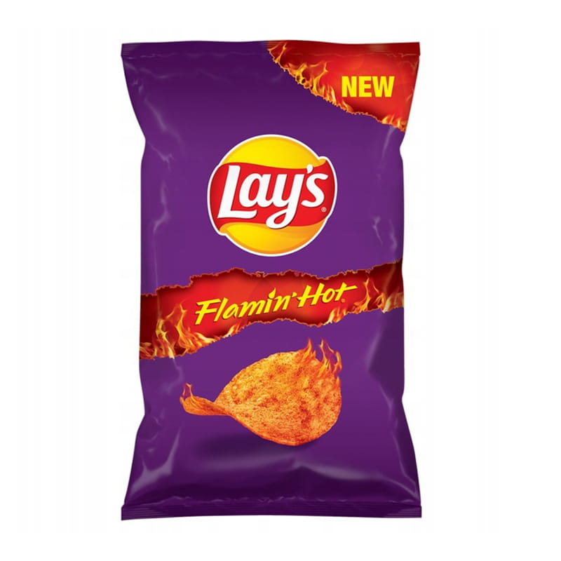 LAY'S FLAMIN' HOT Chipsy ziemniaczane o smaku bardzo pikantnym 70g