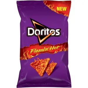 DORITOS FLAMIN' HOT Chipsy kukurydziane o smaku bardzo pikantnym 75g