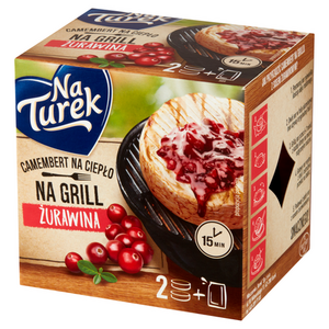 TUREK Ser camembert na grilla z sosem żurawinowym 2 x 100g