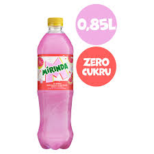 MIRINDA ZERO Napój gazowany o smaku różowego grejpfruta bez cukru 850ml