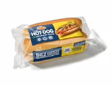 OSKROBA Bułka hot-dog 4 szt.