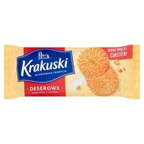 KRAKUSKI Ciastka deserowe z cukrem 200g