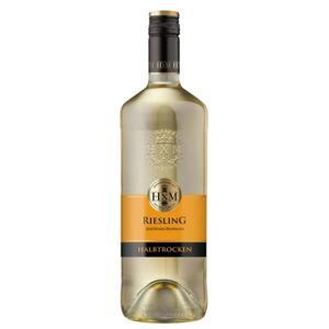 HXM RIESLING Wino białe półwytrawne 1000 ml