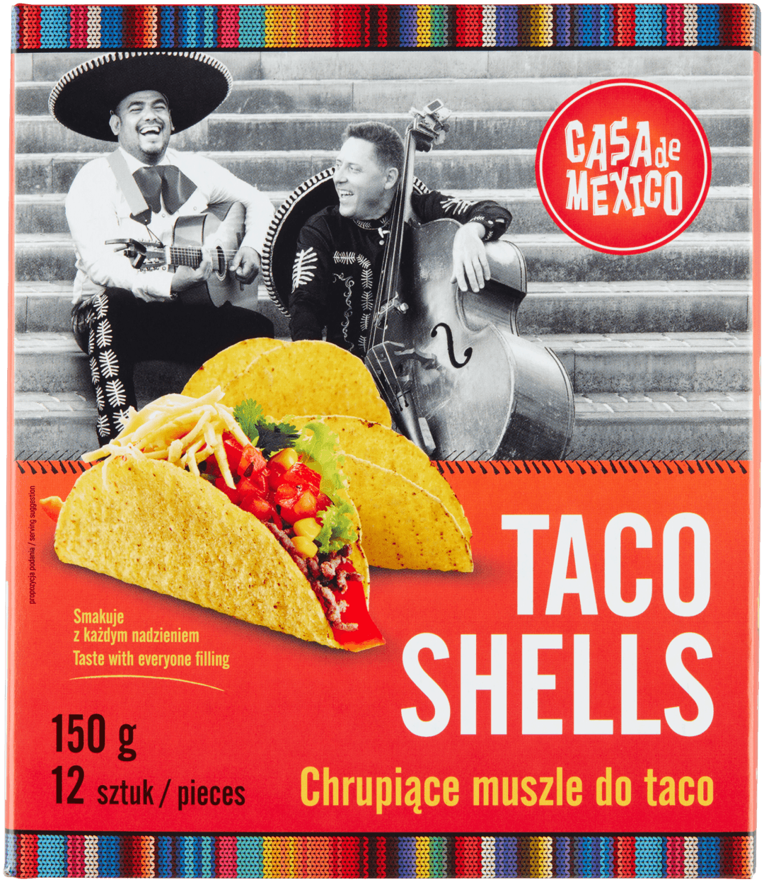 CASA DE MEXICO Taco shells 12szt