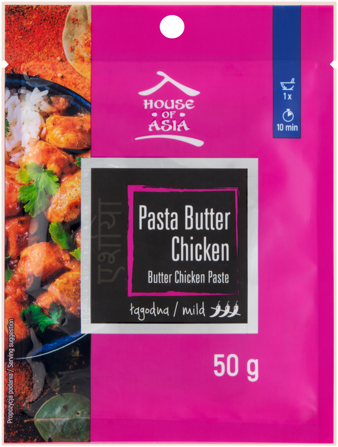 HOUSE OF ASIA Pasta Butter Chicken łagodna 50g