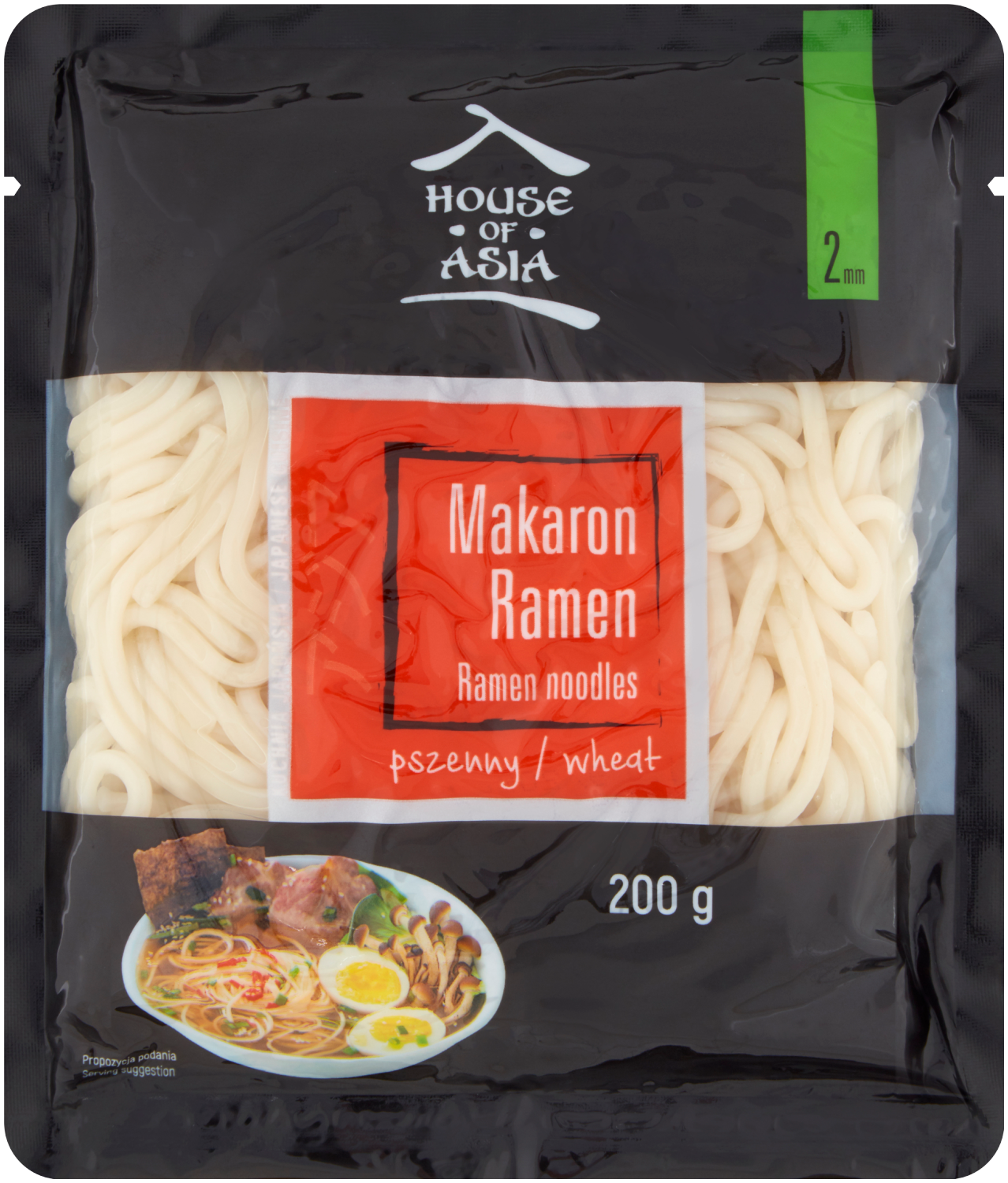 HOUSE OF ASIA Makaron świeży Ramen 200g