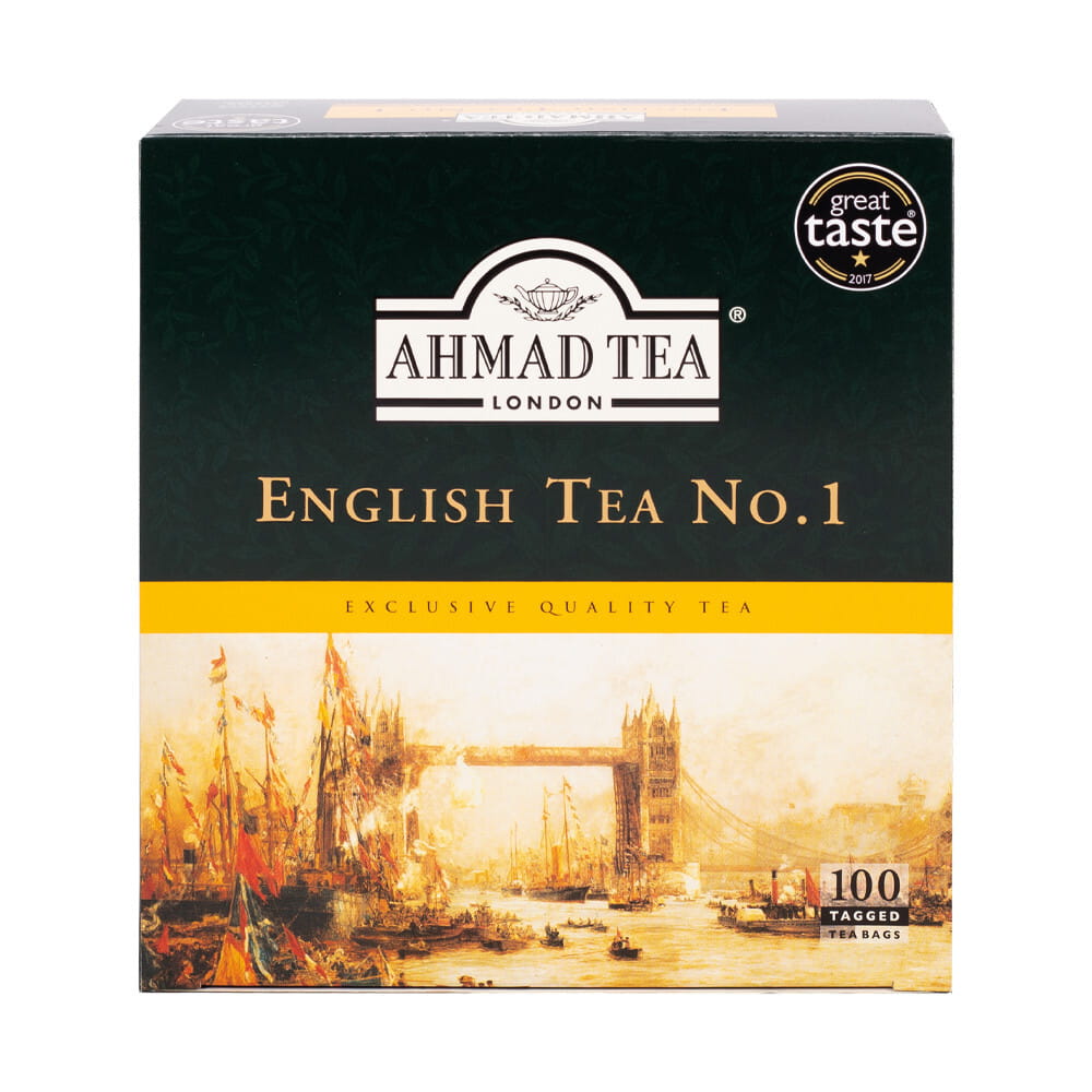 AHMAD TEA Herbata czarna English Tea No.1 z zawieszką 100 szt. 200 g