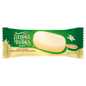 ZIELONA BUDKA Lody o smaku waniliowym ze śmietanką 90 ml