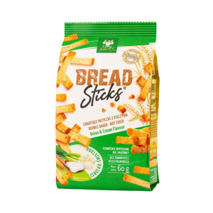 BREAD STIX Przekąska z pieczywa o smaku śmietankowo-cebulowym 60 g