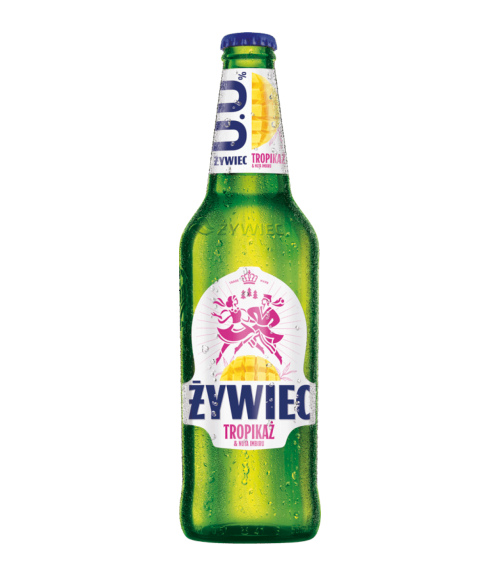 ŻYWIEC Piwo bezalkoholowe tropikaż z nutą imbiru 500ml