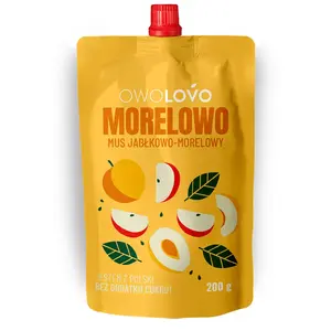 OWOLOVO Mus jabłkowo-morelowy 200g