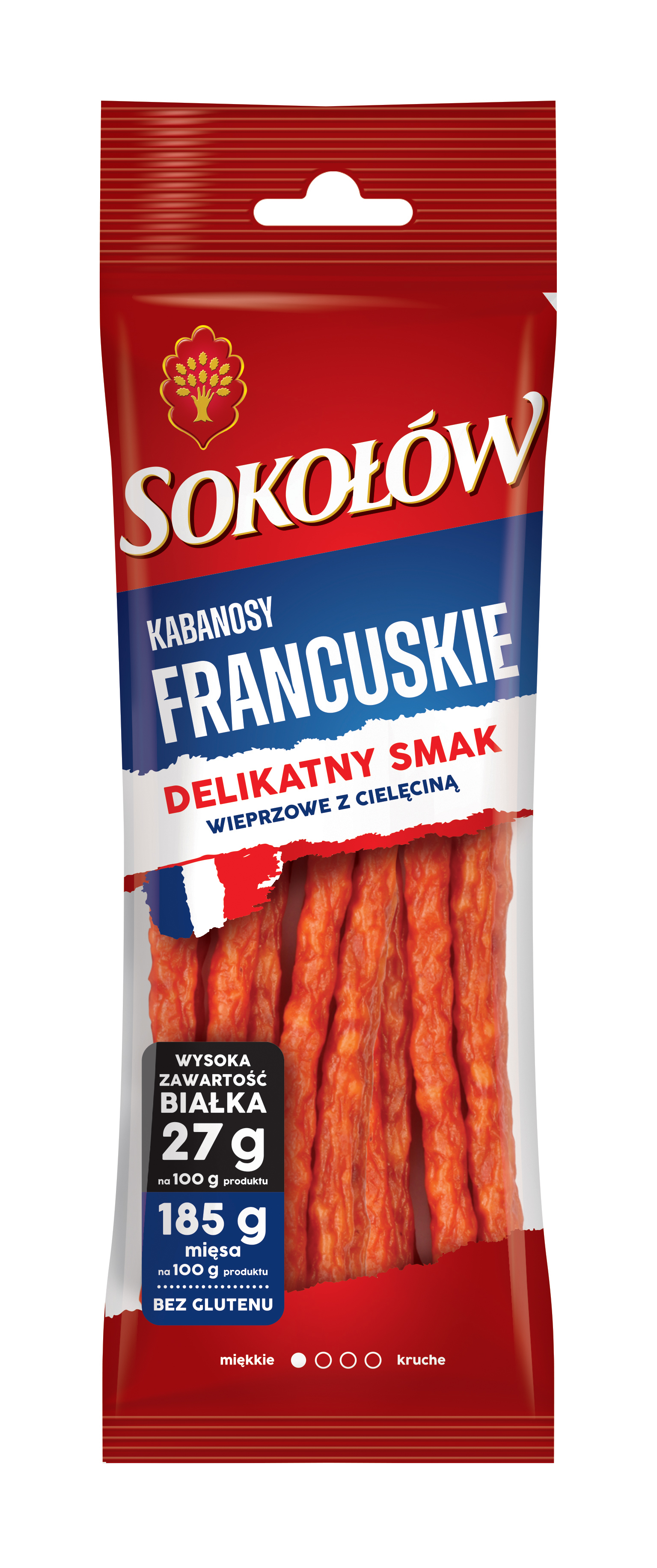 SOKOŁÓW Kabanosy Francuskie 100 g