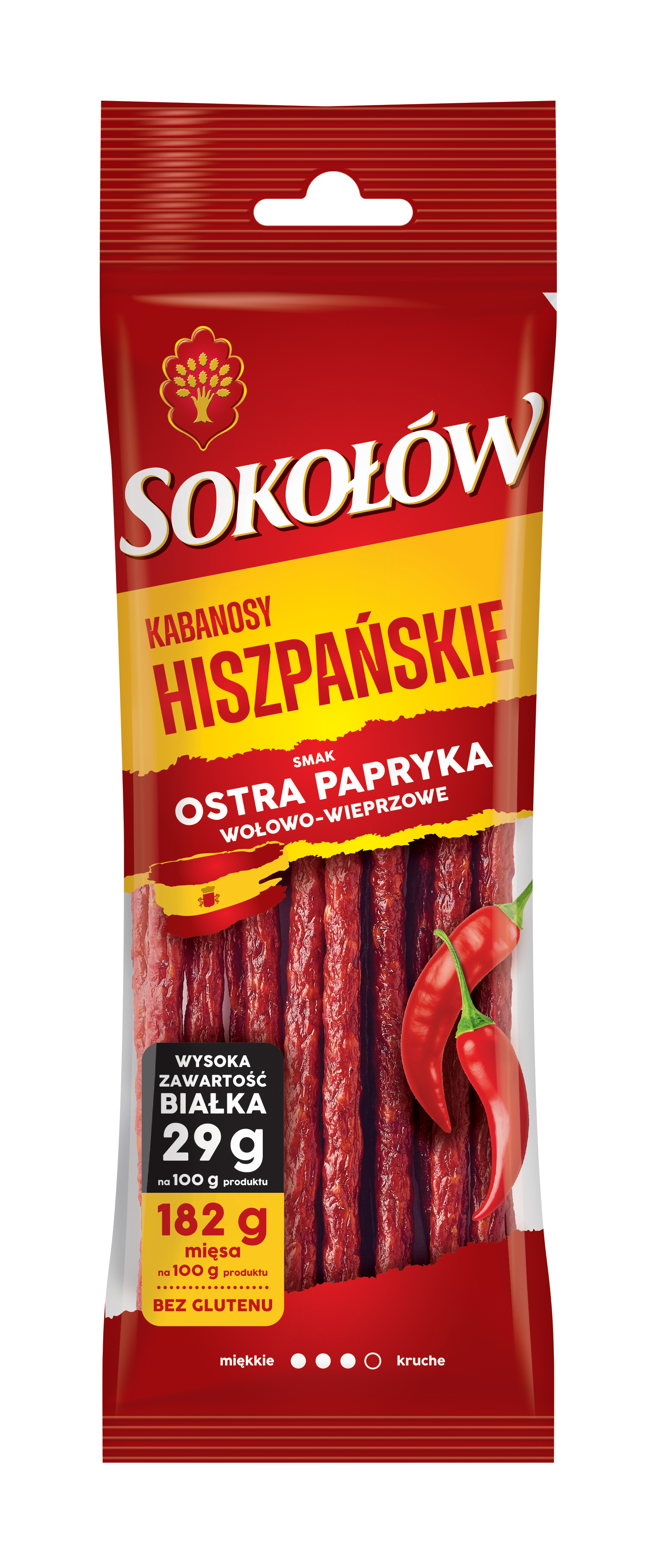 SOKOŁÓW Kabanosy Hiszpańskie 100 g