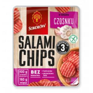 SOKOŁÓW Chipsy salami o smaku czosnku