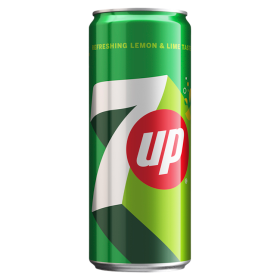 7UP Napój gazowany o smaku cytrynowo-limonkowym 330ml