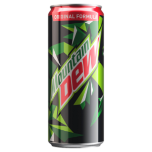 MOUNTAIN DEW Napój gazowany o smaku cytrusowym 330ml