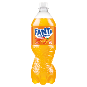 FANTA ZERO Napój gazowany o smaku pomarańczowym 850ml