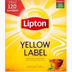 LIPTON Herbata ekspresowa Yellow Label 120 szt. 240 g