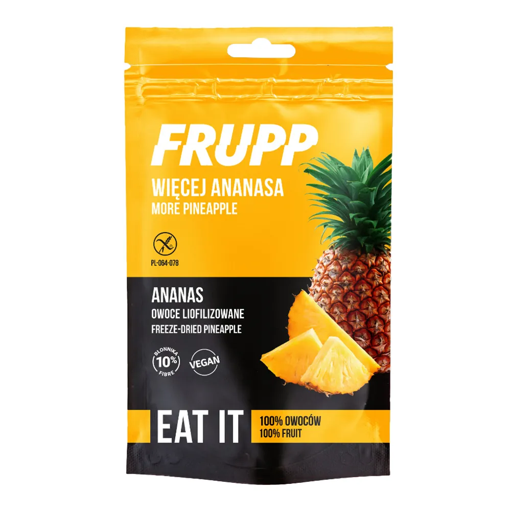 FRUPP Ananas owoce liofilizowane 15 g