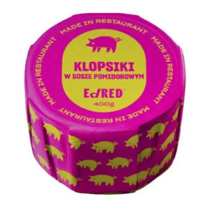 ED RED Konserwa klopsiki w sosie pomidorowym 400g