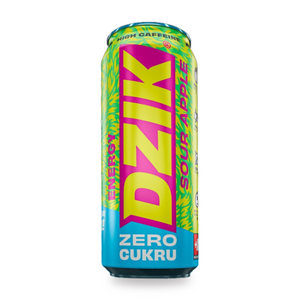 DZIK Energy drink o smaku kwaśnego jabłka bez cukru 500ml