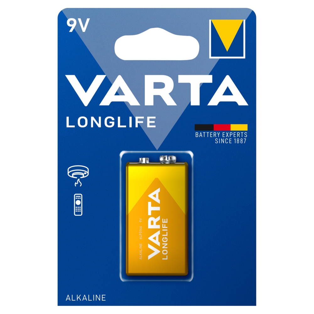 VARTA Bateria Long Life 9V 1 szt.