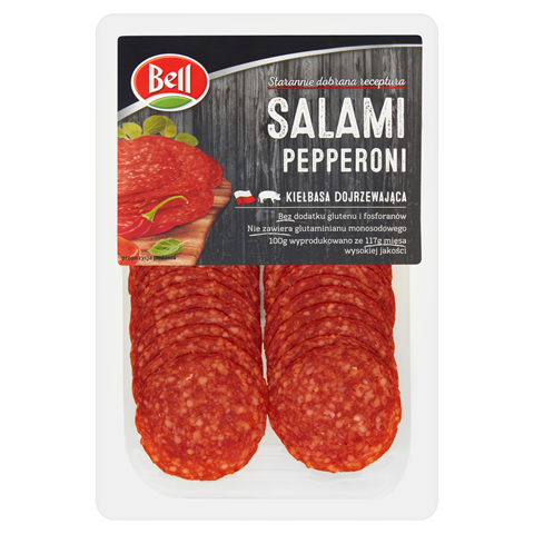 BELL Kiełbasa dojrzewająca salami pepperoni 100 g