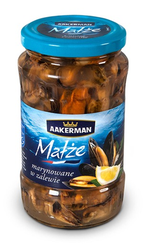 AAKERMAN Małże marynowane 350 g