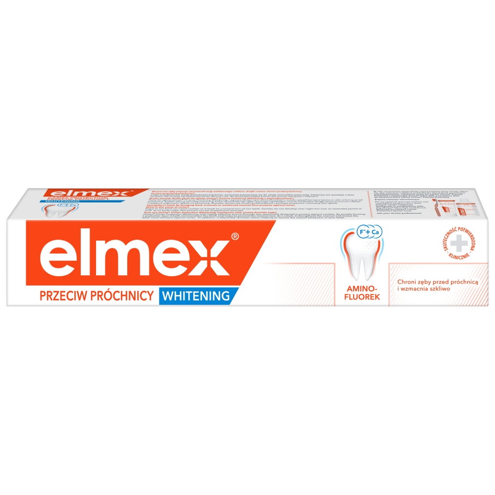 ELMEX Pasta do zębów przeciw próchnicy whitening 75ml