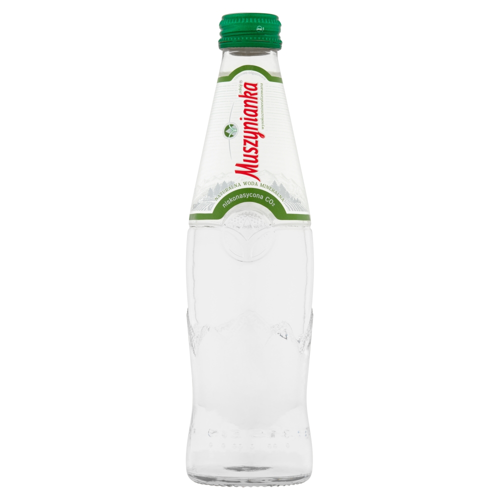 MUSZYNIANKA Woda mineralna niegazowana (szkło) 300ml