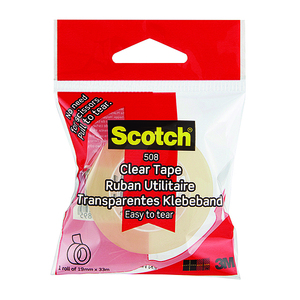 SCOTCH Taśma klejąca 19mmx33m przezroczysta 1 szt.