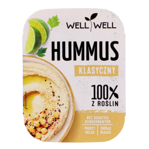 WELL WELL Hummus klasyczny 125g