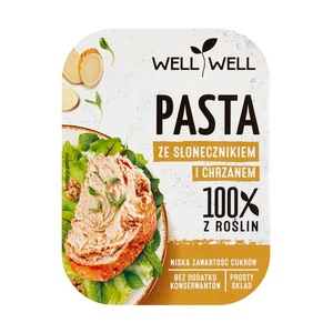 WELL WELL Pasta ze słonecznikiem i chrzanem 125g