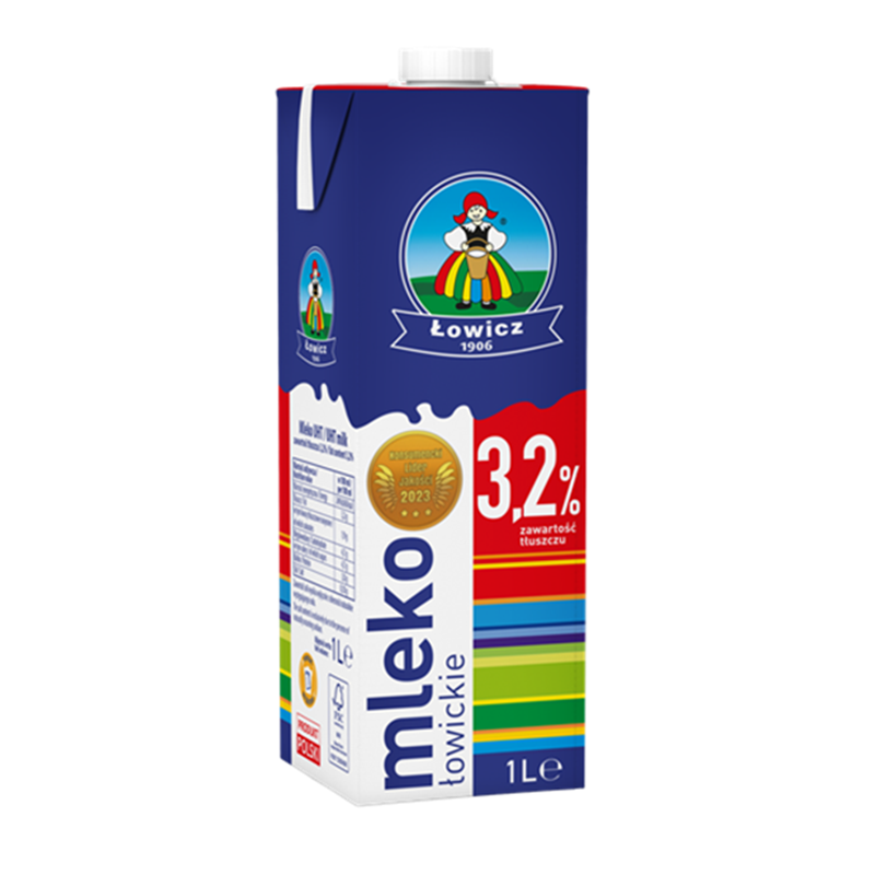 ŁOWICZ Mleko łowickie UHT 3,2% 1000 ml