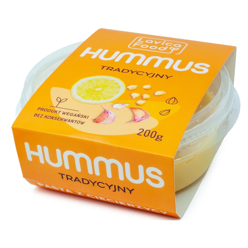 LAVICA FOOD Hummus tradycyjny 200 g