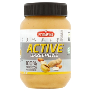 PRIMAVIKA Masło orzechowe Active 470 g