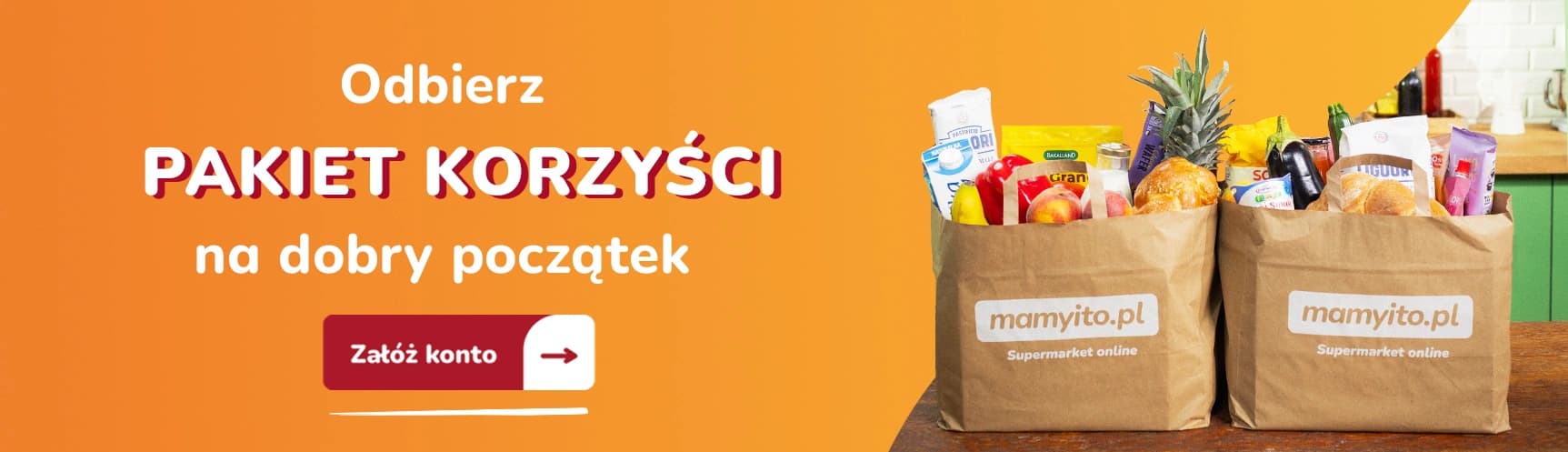 Pakiet powitalny banner