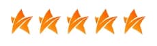 Five stars rating