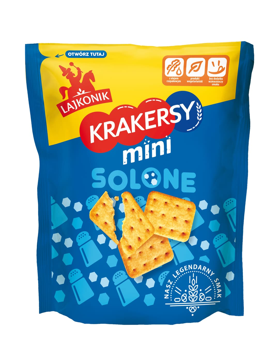 LAJKONIK Krakersy mini solone 100 g