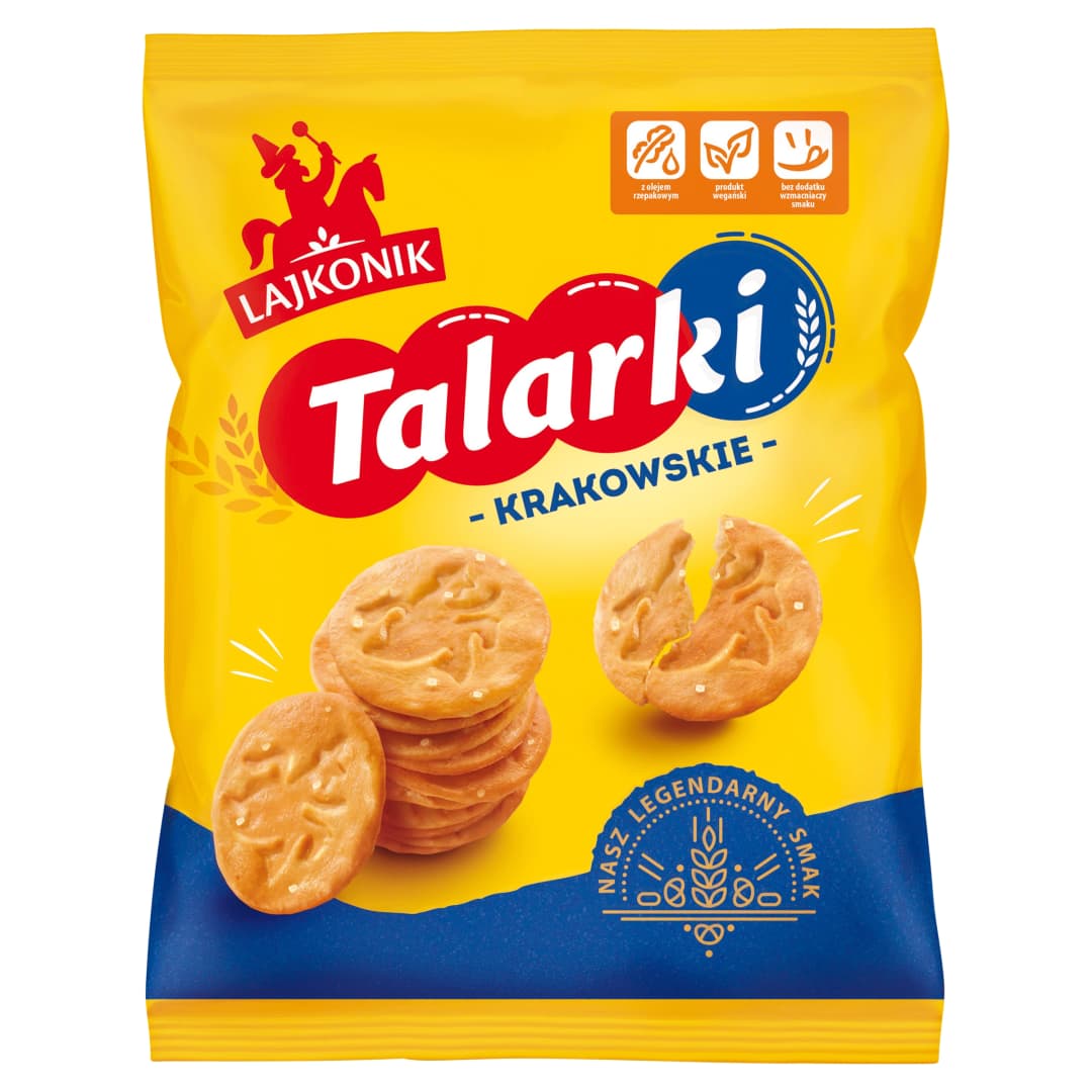 Krakersy Talarki Krakowskie Lajkonik 155g